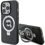 Karl Lagerfeld STOJALO ZA PRSTANE KARL HEAD OVITEK ZA MAGSAFE ZA IPHONE 15 PRO ČRNA, (21899298) | Shoptok.si