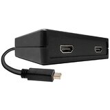 Lindy 41732 Mini-DisplayPort / HDMI pretvornik [1x moški konektor mini Displayport - 2x ženski konektor HDMI] črna, (20429916) | Shoptok.si