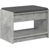  Klupa za hodnik s jastukom Betonsko Siva 63 x 38 x 45 cm - Betonsko siva 63 cm | shoptok.hr