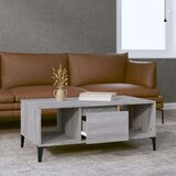  Klubska mizica siva sonoma 90x50x36,5 cm inženirski les, (20712197) | Shoptok.si