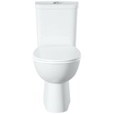 Grohe 39346000 Bau Ceramic talna brezrobna WC školjka monoblok (talni izliv) z WC desko s počasnim zapiranjem | Shoptok.si