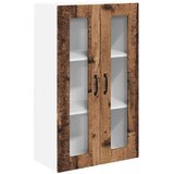 vidaXL Zidni kuhinjski ormarić s policom Staro drvo 60 x 31 x 100 cm | shoptok.hr