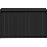  Ormar za cipele na zidu ZWOLLE 71 x 17 x 43 cm Crna - Crna | shoptok.hr