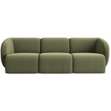 Makamii Zelena žametna sedežna garnitura 244 cm Lani – | Shoptok.si