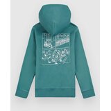 New Balance Athletics Runners Arent Nrml Graphic FT Kids Pulover s kapuco new spruce | Shoptok.si