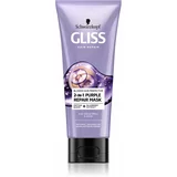 Schwarzkopf Gliss Blonde Hair Perfector regeneracijska maska za lase za posvetljene lase ali lase s prameni 200 ml