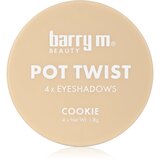 Barry M Pot Twist kremasto senčila za oči odtenek Cookie 4x1.8 g Cene