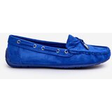Boto Women's Blue Suede Moccasins Si Passione | Shoptok.si