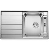 Blanco sudoper AXIS III 45 S-IF InFino INOX 18/10, pribor staklena daska, s dalj. upr. | shoptok.hr