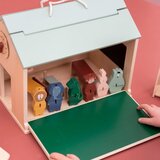 Trixie lesena šola z živalicami | Shoptok.si