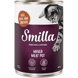 Smilla lončić s više vrsta mesa 6 x 400 g - govedina, pačetina i piletina | shoptok.hr