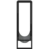  Stalak za časopise crni 35 x 15 x 45 cm čelični | shoptok.hr