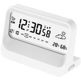 INF Digitalna študentska budilka z temperaturo, vlažnostjo in štoparico White, (5000290729) Cene