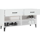Ormarić za cipele sjajni bijeli 102x35x55 cm konstruirano drvo | shoptok.hr