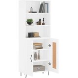 vidaXL Visoka komoda bijela 69 5x34x180 cm konstruirano drvo | shoptok.hr