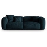 Micadoni Temno modra sedežna garnitura iz tkanine bouclé 240 cm Martina – Home | Shoptok.si