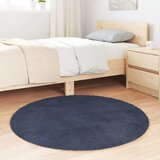  Čupavi tepih s visokim vlaknima NAVARRA tamnoplavi 100x100 cm | shoptok.hr