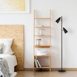 Searchlight EU60971BK - Stojeća lampa STYLUS 2xE14/7W/230V crna | Eponuda.com