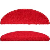  Tepisi za stepenice 15 kom crveni 56 x 17 x 3 cm | shoptok.hr