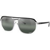 Ray-ban RB2205 1294G6 Polarized L (60) Črna/Siva Cene
