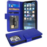 Cadorabo Ohišje, združljivo z Apple iPhone 13 PRO MAX v neptunova modra - Zaščitni ovitek z magnetnim zapiranjem in 3 režami za kartice, (20548039) Cene