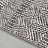 Novel Ravno Tkana Preproga Aruba, Siva, 140x200cm | Shoptok.si
