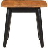  Klubska mizica 45x45x40 cm trden mangov les in železo | Shoptok.si