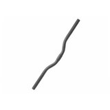 Jiabao Volan krivi 560x25.4x22.2mm r25 mm, 6%, crni Cene
