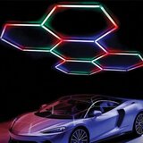  Hexagon LED tube 5 heads RGB 12V 410mm 24pcs | Eponuda.com