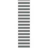 Zebra zavjesa tamno siva 55x230 cm Širina tkanine 50,9 cm Poliester | Shoptok.si
