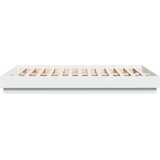  Okvir kreveta s LED svjetlima bijeli 160 x 200 cm | shoptok.hr