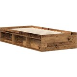 vidaXL Posteljni okvir brez vzmetnice star les 100x200 cm | Shoptok.si