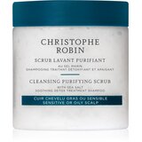 Christophe Robin Purifying Scrub With Sea Salt globinsko čistilni piling z morsko soljo 250 ml u