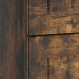  Noćni ormar s ladicama 2 pcs Dimljeni hrast 43 x 34,5 x 44,5 cm | shoptok.hr