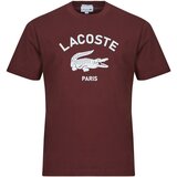Lacoste Majice s kratkimi rokavi TH2733 Bordo | Shoptok.si