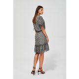 Marisse Printed Dress L-Su-3454 Beige | ePonuda.com