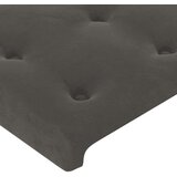  Box spring s madracem LED tamnosivi 120 x 200 cm baršun | shoptok.hr