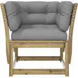  Vrtna sofa od impregnirane borovine s naslonima i jastucima | shoptok.hr