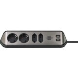 Brennenstuhl estilo Corner 4-way Extension Lead silver/black Cijene