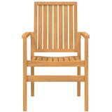  Složive vrtne stolice 8 kom 56,5x57,5x91 cm od masivne tikovine | shoptok.hr