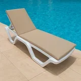 sunny - beige beige sunlounger cushion