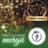  Božićne LED lampice – 400 lampica, toplo bijela | shoptok.hr