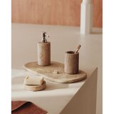 Kave Home Bež kamnit lonček za zobne ščetke Macre – | Shoptok.si