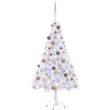 vidaXL umjetno božićno drvce LED s kuglicama 120 cm 230 grana | shoptok.hr