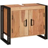 Ormarić za umivaonik Smeđa 71 x 33 x 58 cm Čvrsto drvo akacije | Eponuda.ba