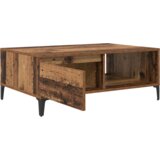  S policom s pohranom s vratima Staro drvo 90 x 60 x 35 cm Konstruirano drvo | shoptok.hr