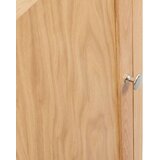  Kotna omarica 59x45x80 cm trdna hrastovina, (20706049) | Shoptok.si