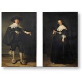  Slike na platnu Rembrandt - Portrait Of Maerten Soolmans | Shoptok.si