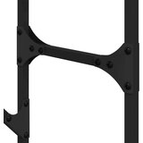 vidaXL Polica za pralni stroj 67 x 25 x 163 cm Konstruiran les | Shoptok.si