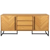 Dutchbone Nizka komoda v dekorju hrasta 180x80 cm Class - Dutchbone Cene